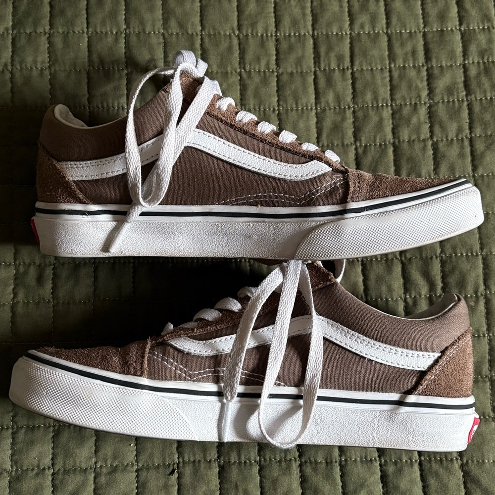 Women’s Old Skool Vans - Walnut Brown